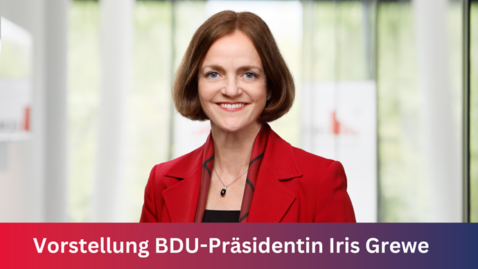 Iris Grewe - Neue BDU-Präsidentin stellt sich vor!